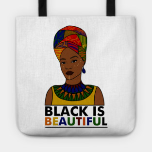 Black is Beautiful, African Pride Tote