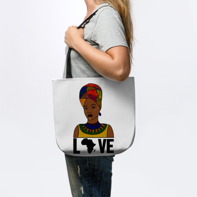 Love Africa, African Woman, Black Pride by logiamerch