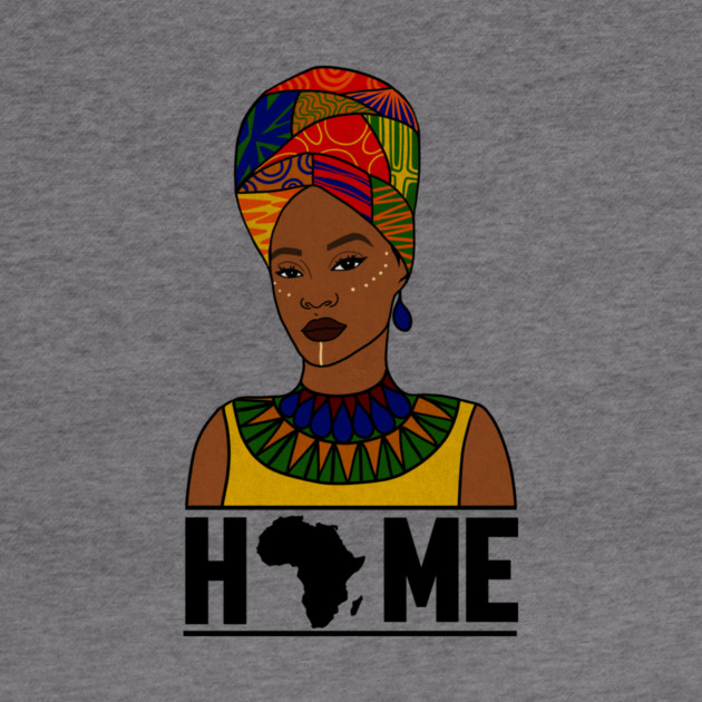 Home Africa, Love Africa, African Woman, Black Pride by logiamerch