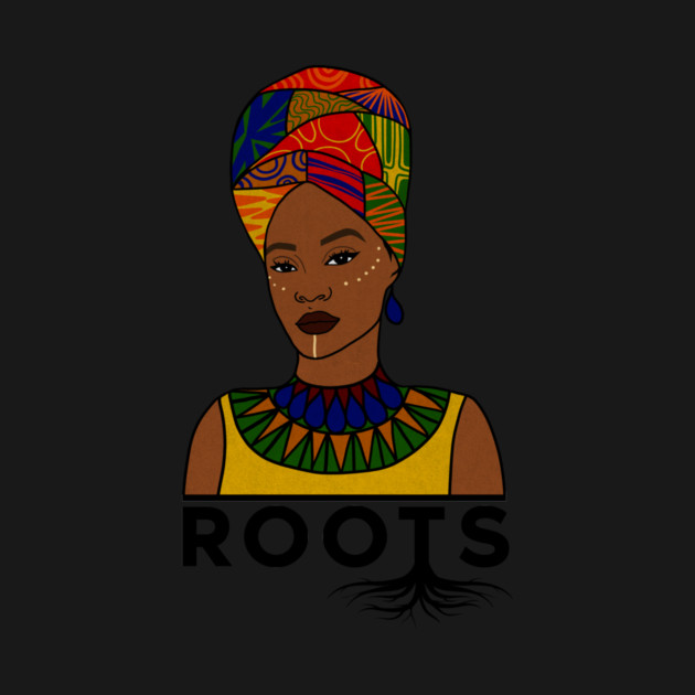 African Roots, Afro Woman, Black Pride by logiamerch