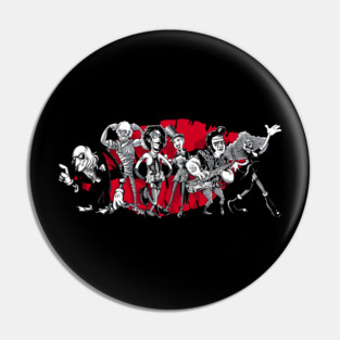 Rocky Horror Gang of Six Pin