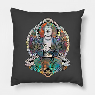Cosmic Gautama Buddha Pillow