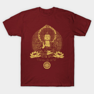 Siddhartha Gautama Buddha Yellow T-Shirt