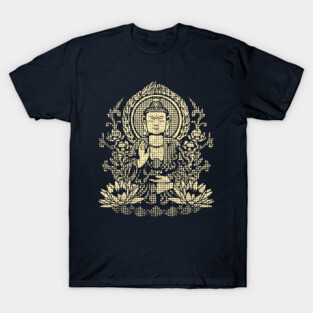 Siddhartha Gautama Budda - Weathered T-Shirt