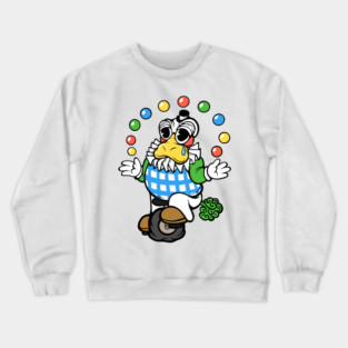 Farting Duck Clown Crewneck Sweatshirt