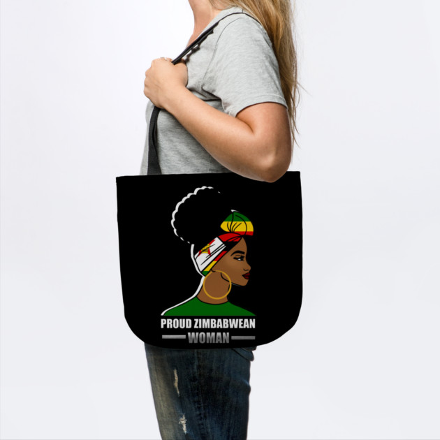 Proud Zimbabwean Woman, Zimbabwe Flag African by logiamerch