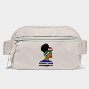 Proud South African Woman, South Africa Flag Bag