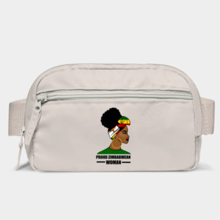 Proud Zimbabwean Woman, Zimbabwe Flag African Bag