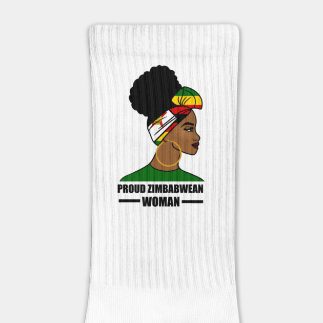 Proud Zimbabwean Woman, Zimbabwe Flag African by logiamerch