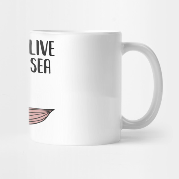 Black Mermaid, I'd rather live under the Sea by logiamerch