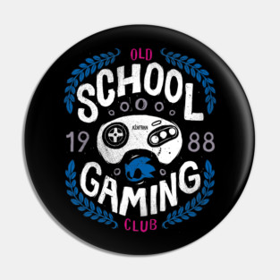Old School Gaming Club - Genesis / Mega Drive Pin