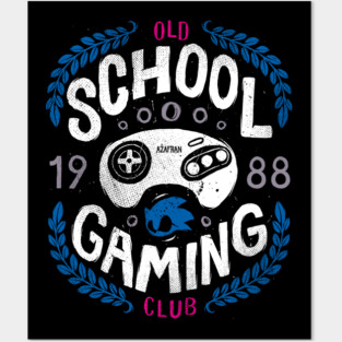 Old School Gaming Club - Genesis / Mega Drive Posters and Art