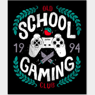 Old School Gaming Club - PSX Posters and Art