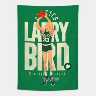 Larry Bird Tapestry