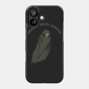 Death Always Wins Vintage Phone Case