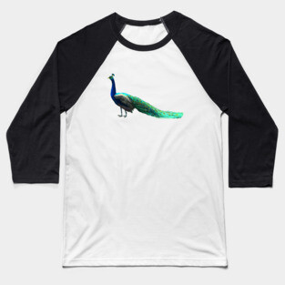 Peacock Baseball T-Shirt