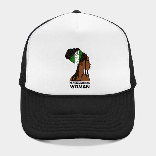 Proud Nigerian Woman, Nigeria Flag African by logiamerch