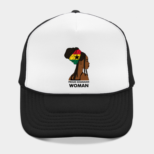 Proud Ghanaian Woman, Ghana Flag, African by logiamerch