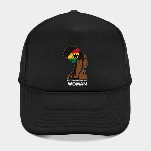 Proud Ghanaian Woman, Ghana Flag, African by logiamerch