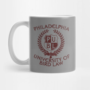 Philadelphia University of Bird Law Mug