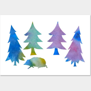 Hedgehog Posters and Art