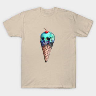 Ice Cream Skull T-Shirt