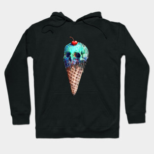 Ice Cream Skull Hoodie