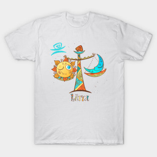 libra zodiac kids T-Shirt