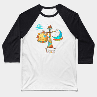 libra zodiac kids Baseball T-Shirt
