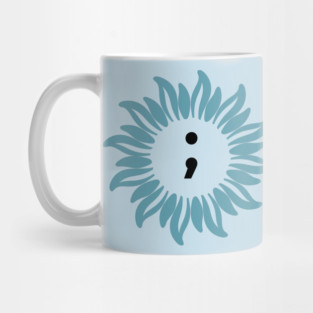 Semi Colon Suicide Awareness Mug