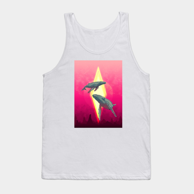 BIG WHALES Tank Top by DOSER