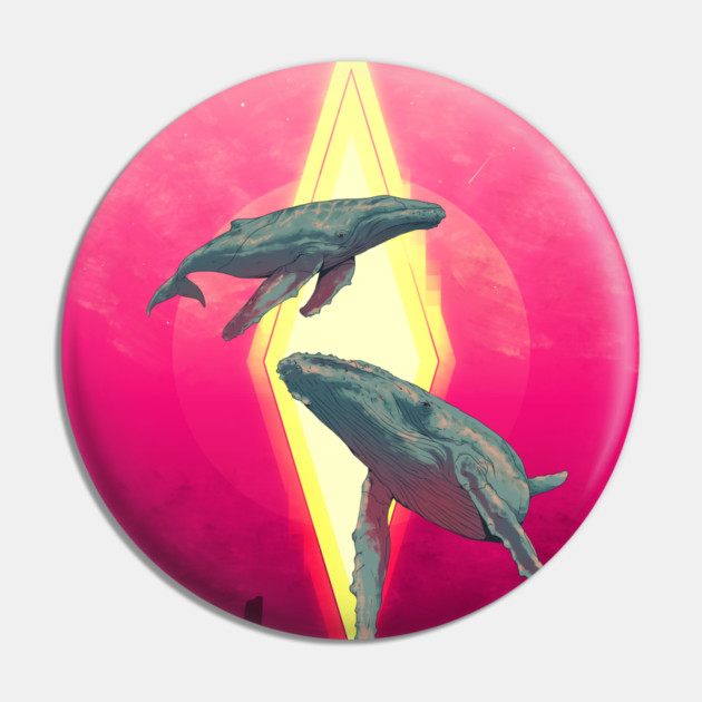 BIG WHALES Pin by DOSER