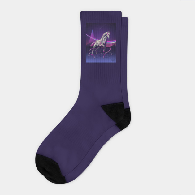 CRISTAL HORSE Socks by DOSER
