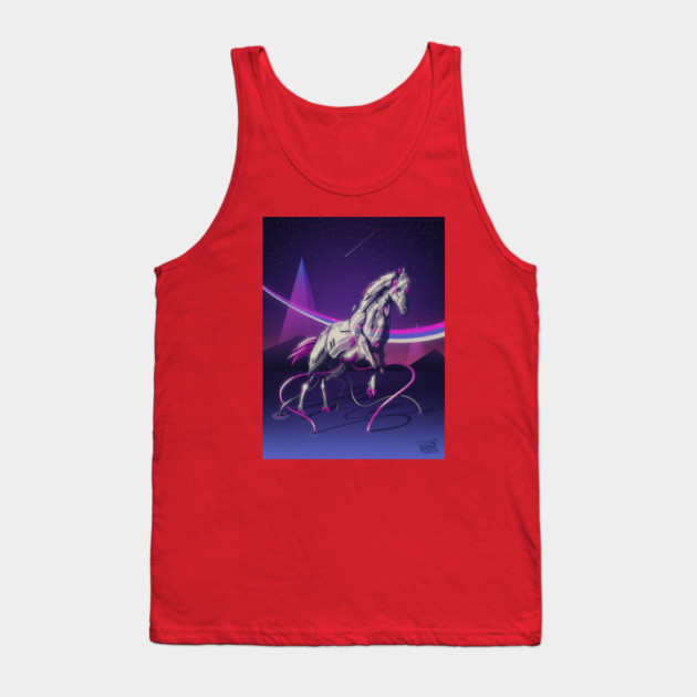CRISTAL HORSE Tank Top by DOSER