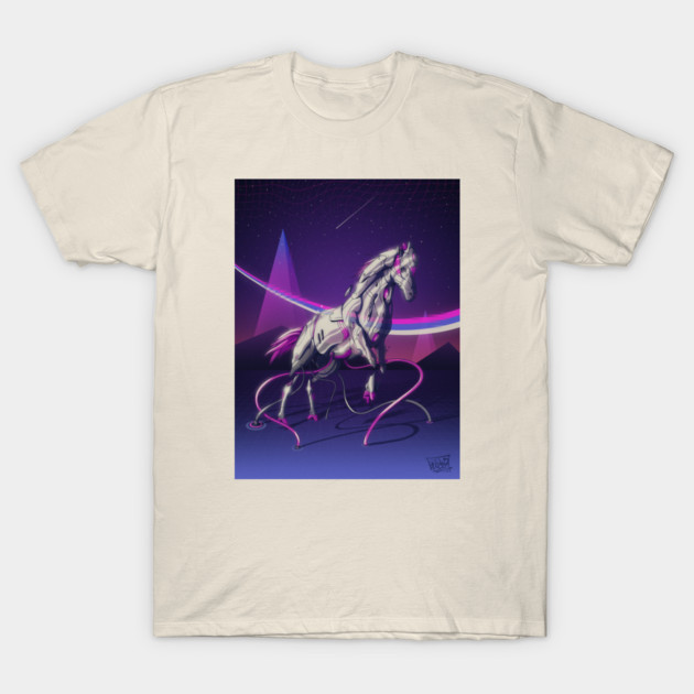CRISTAL HORSE T-Shirt by DOSER
