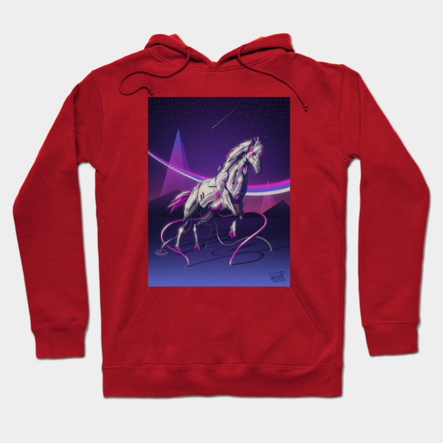 CRISTAL HORSE Hoodie by DOSER