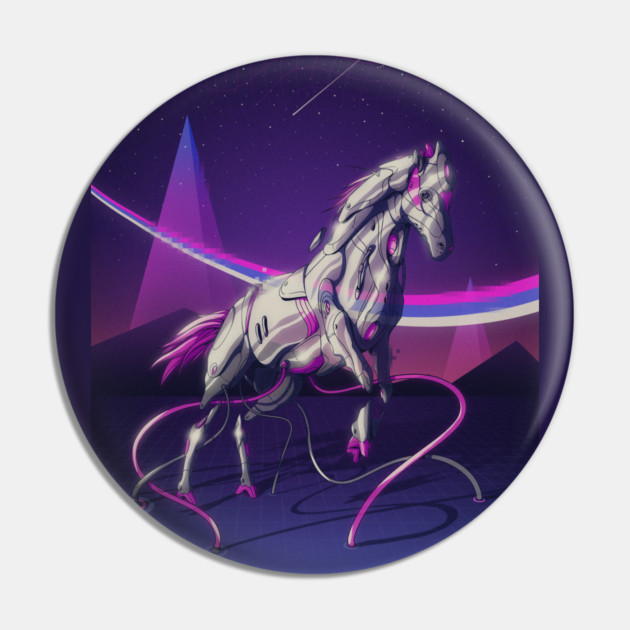 CRISTAL HORSE Pin by DOSER