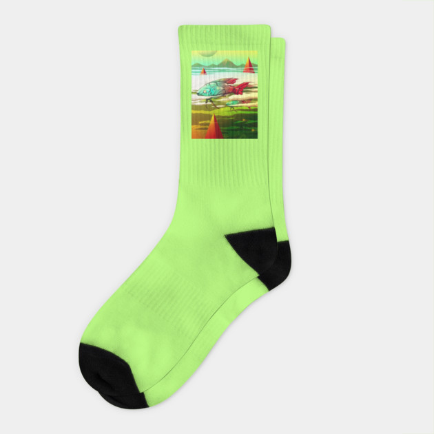 Big Fish 025 Socks by DOSER