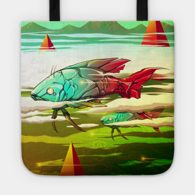 Big Fish 025 Tote by DOSER