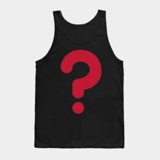 Question mark Tank Top