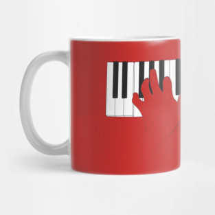 Piano Hands Mug