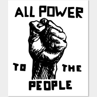 All Power To The People, Black Panthers, Black Panther Logo Posters and Art