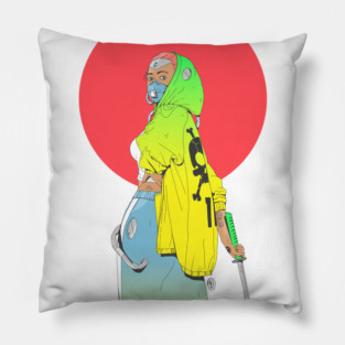 NINJA GIRL Pillow