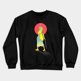NINJA GIRL Crewneck Sweatshirt