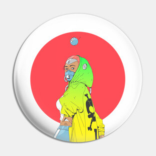 NINJA GIRL Pin