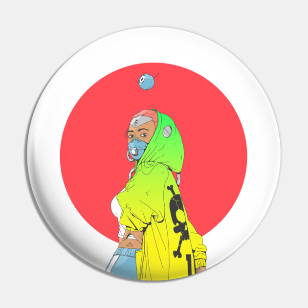 NINJA GIRL Pin by DOSER