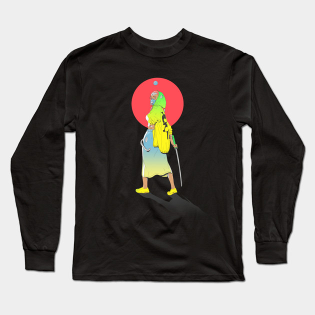 NINJA GIRL Long Sleeve T-Shirt by DOSER