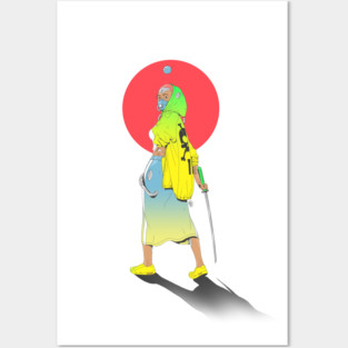 NINJA GIRL Posters and Art