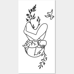 MOTHER EARTH Posters and Art