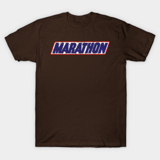 Marathon Vintage Chocolate Bar Logo T-Shirt